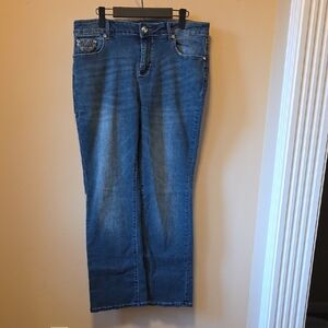 C Est. 1946 Women's BootLeg Denim Jeans — Blue